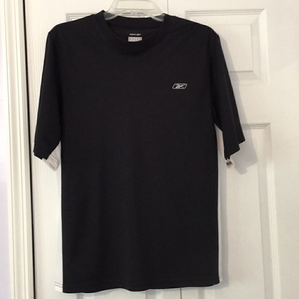 RBX Men's medium athletic swim shirt black - Picture 2 of 6